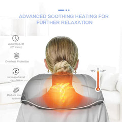 Shiatsu Heated Neck and Shoulder Massager