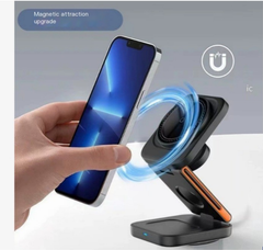VINZZY X40 3-in-1 Foldable Magnetic Wireless Charging Station