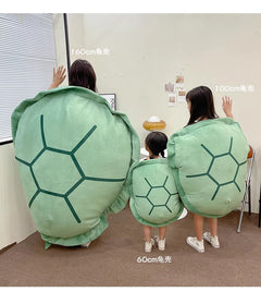 Turtle Shell Pillow Wearable Sleeping Bag Plush Toy