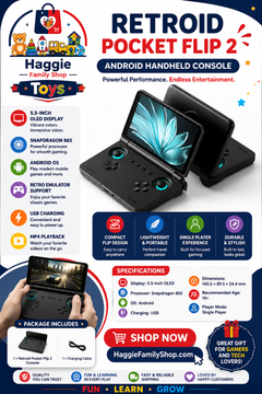 Retroid Pocket Flip 2 Android Handheld Console (5.5" OLED)
