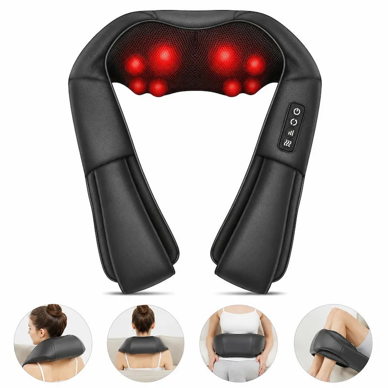 Shiatsu Heated Neck and Shoulder Massager