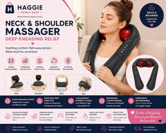 Shiatsu Heated Neck and Shoulder Massager
