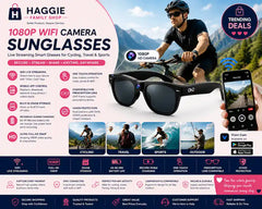 OhO Sunshine 256GB Smart Camera Sunglasses – Full HD WiFi