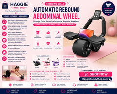 Automatic Rebound Abdominal Wheel