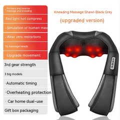 Shiatsu Heated Neck and Shoulder Massager