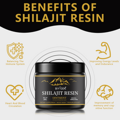Premium Shilajit Resin 30g | Natural Mineral-Rich Resin