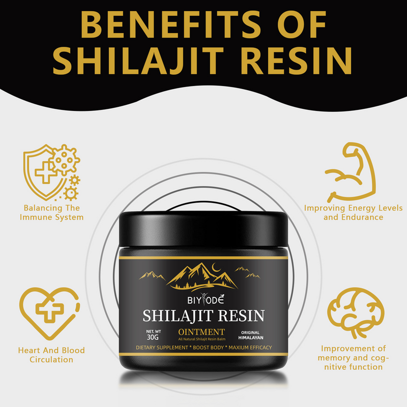 Premium Shilajit Resin 30g | Natural Mineral-Rich Resin