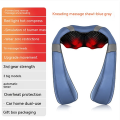 Shiatsu Heated Neck and Shoulder Massager