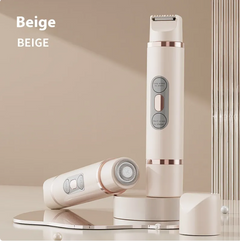 Women's Dual-Head Electric Hair Remover – Painless Facial & Body Trimmer