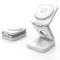 MagCharge Pro 3-in-1 Foldable Wireless Charging Station